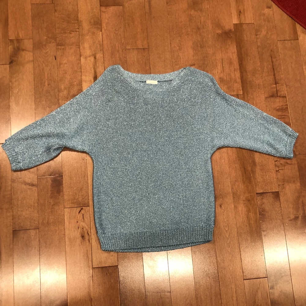Sparkle blue top